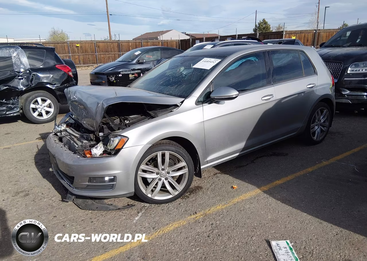 2015 Volkswagen Golf Tsi Sel 4-Door VIN:3VW217AU4FM005074 - 2