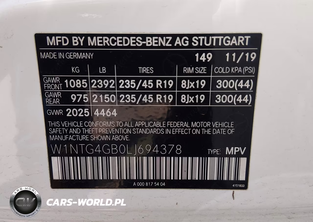 2020 Mercedes-Benz Gla 250 4Matic VIN:W1NTG4GB0LJ694378 - 9
