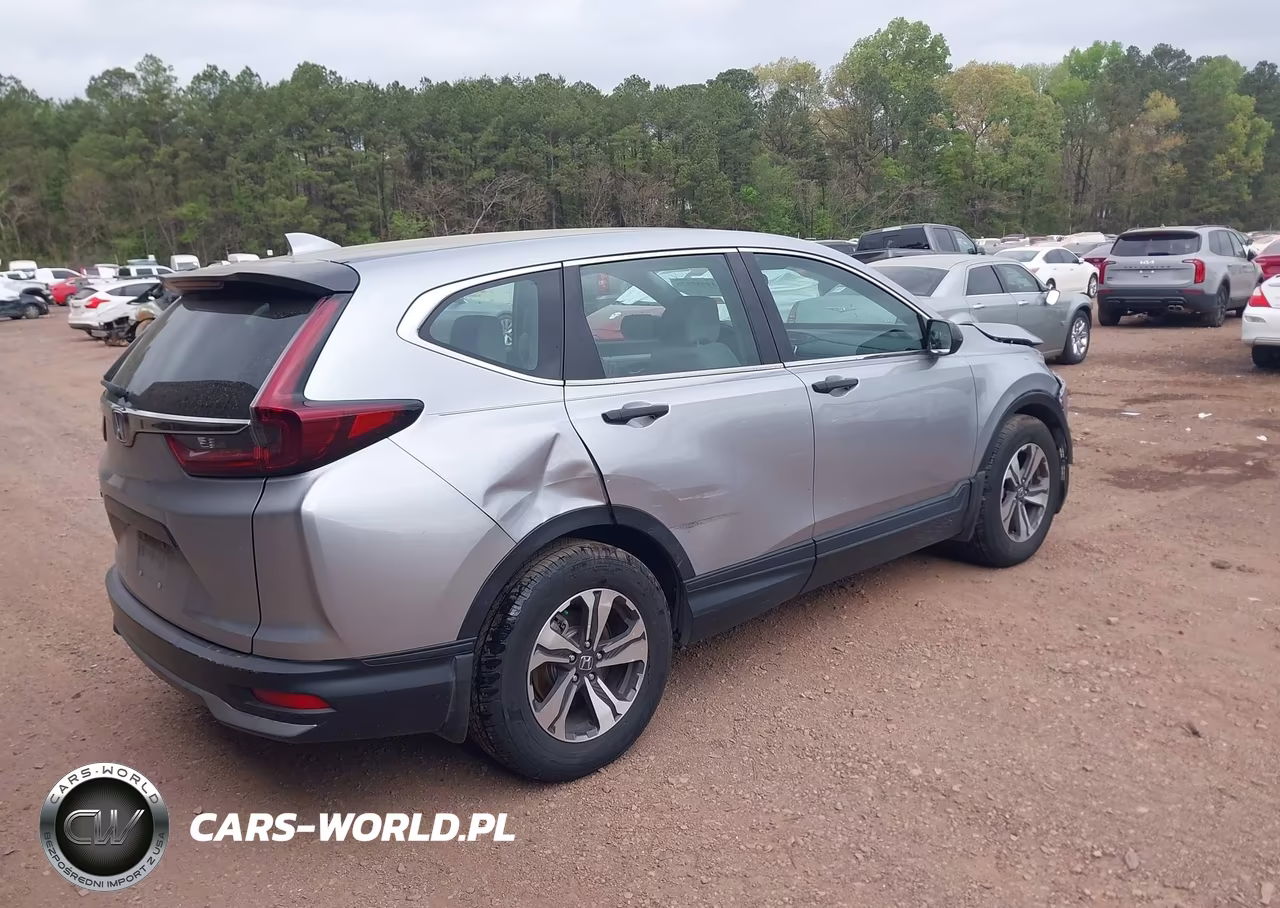 2021 Honda Cr-V 2Wd Lx VIN:5J6RW1H21ML007331 - 4