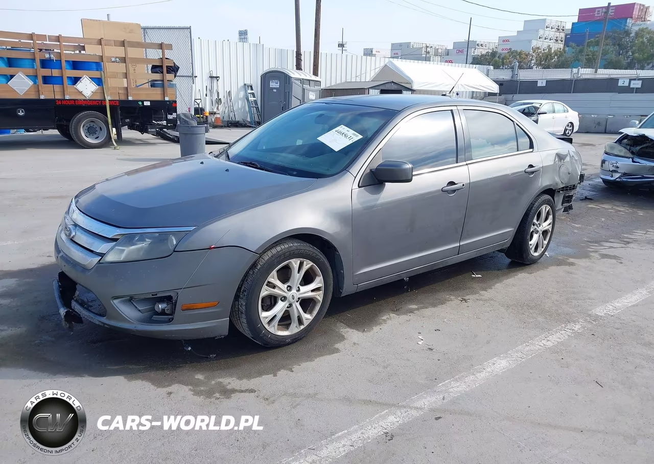 2012 Ford Fusion Se VIN:3FAHP0HA3CR304686 - 2