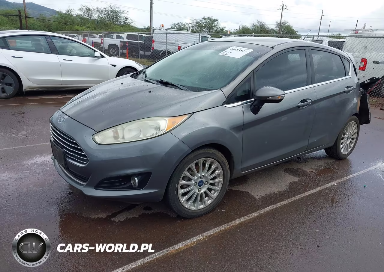 2014 Ford Fiesta Titanium VIN:3FADP4FJXEM212189 - 2