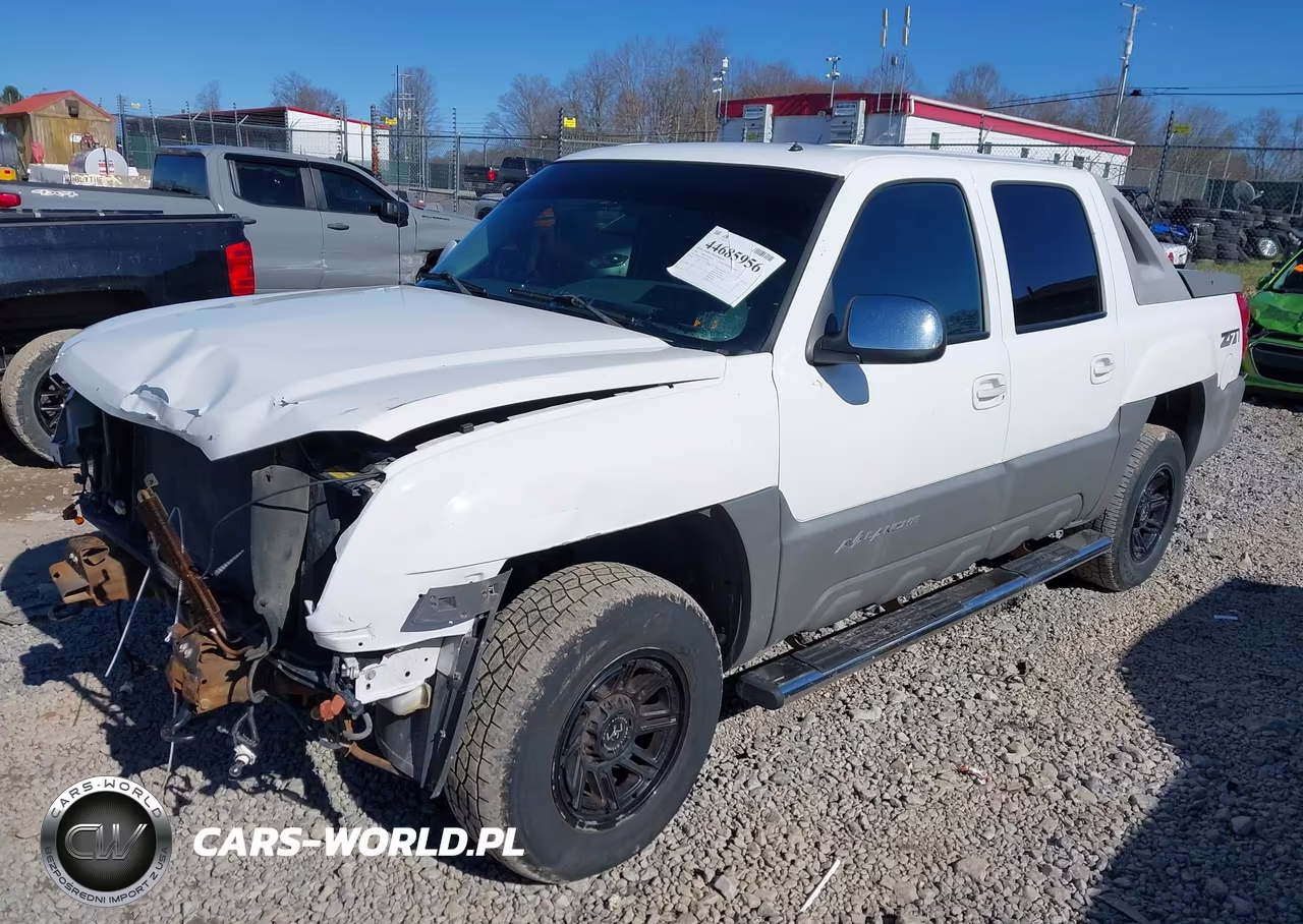 2002 Chevrolet Avalanche 1500 VIN:3GNEK13T52G143284 - 2