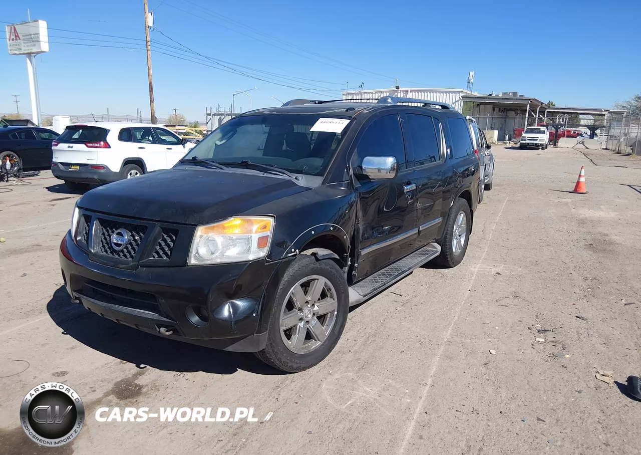 2011 Nissan Armada Platinum VIN:5N1AA0NE2BN618752 - 2