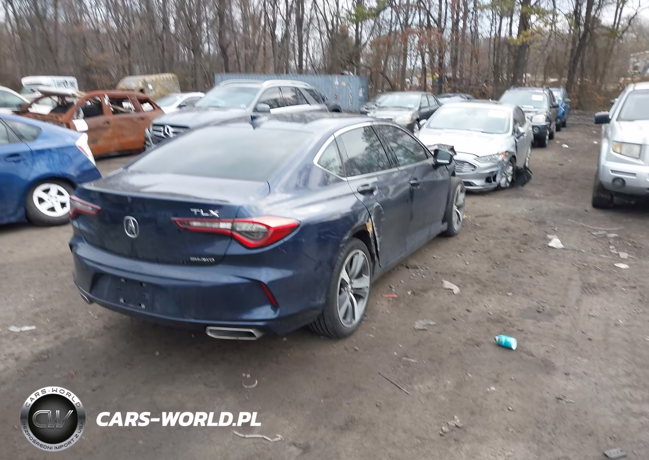 2021 Acura Tlx Advance Package VIN:19UUB6F65MA000524 - 4