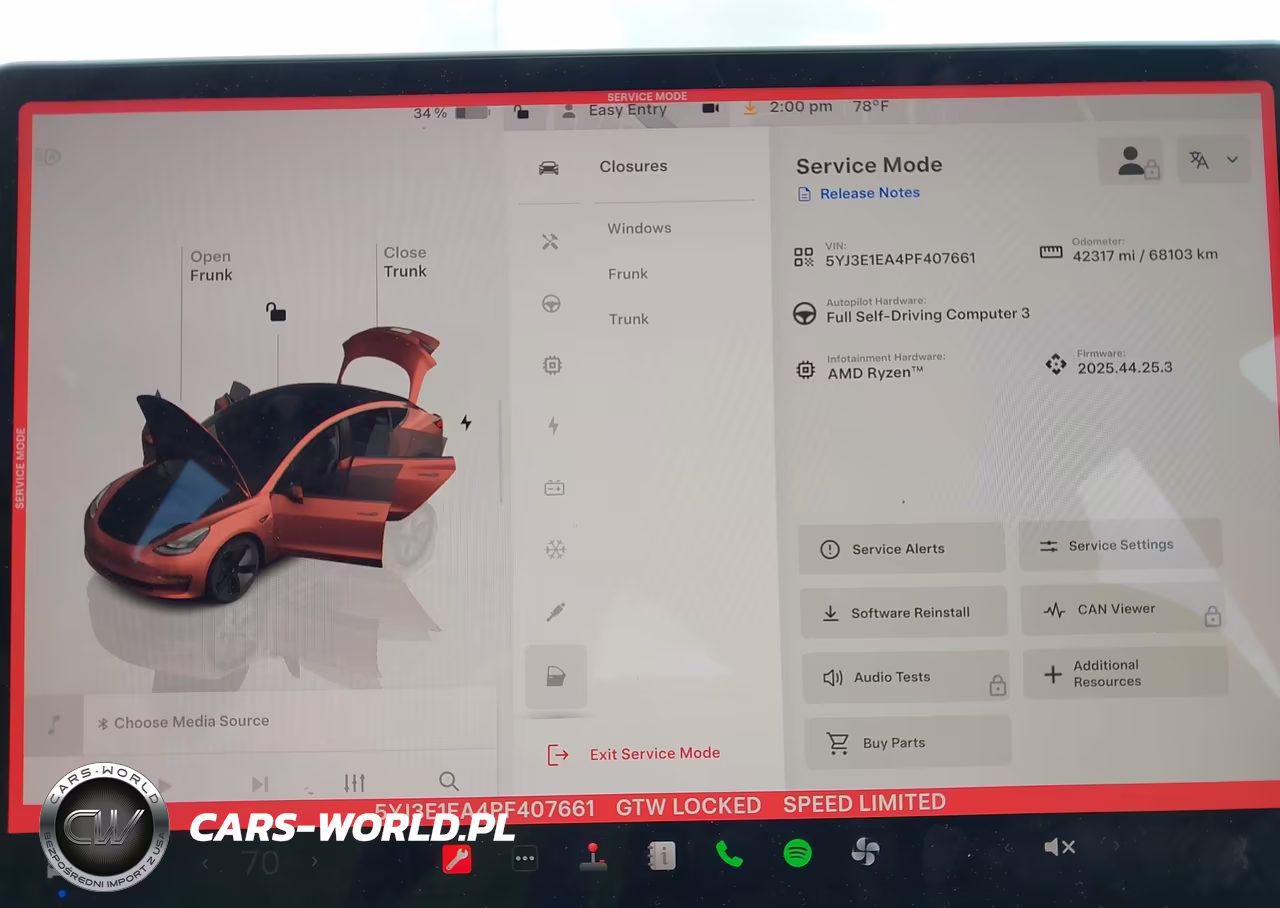 2023 Tesla Model 3 Rear-Wheel Drive VIN:5YJ3E1EA4PF407661 - 7