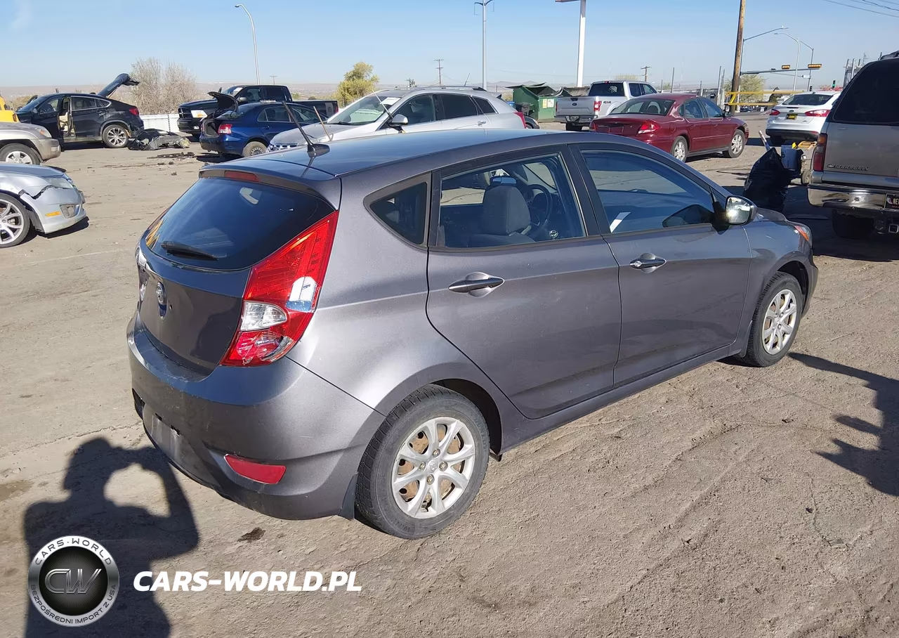 2014 Hyundai Accent Gs VIN:KMHCT5AEXEU185908 - 4