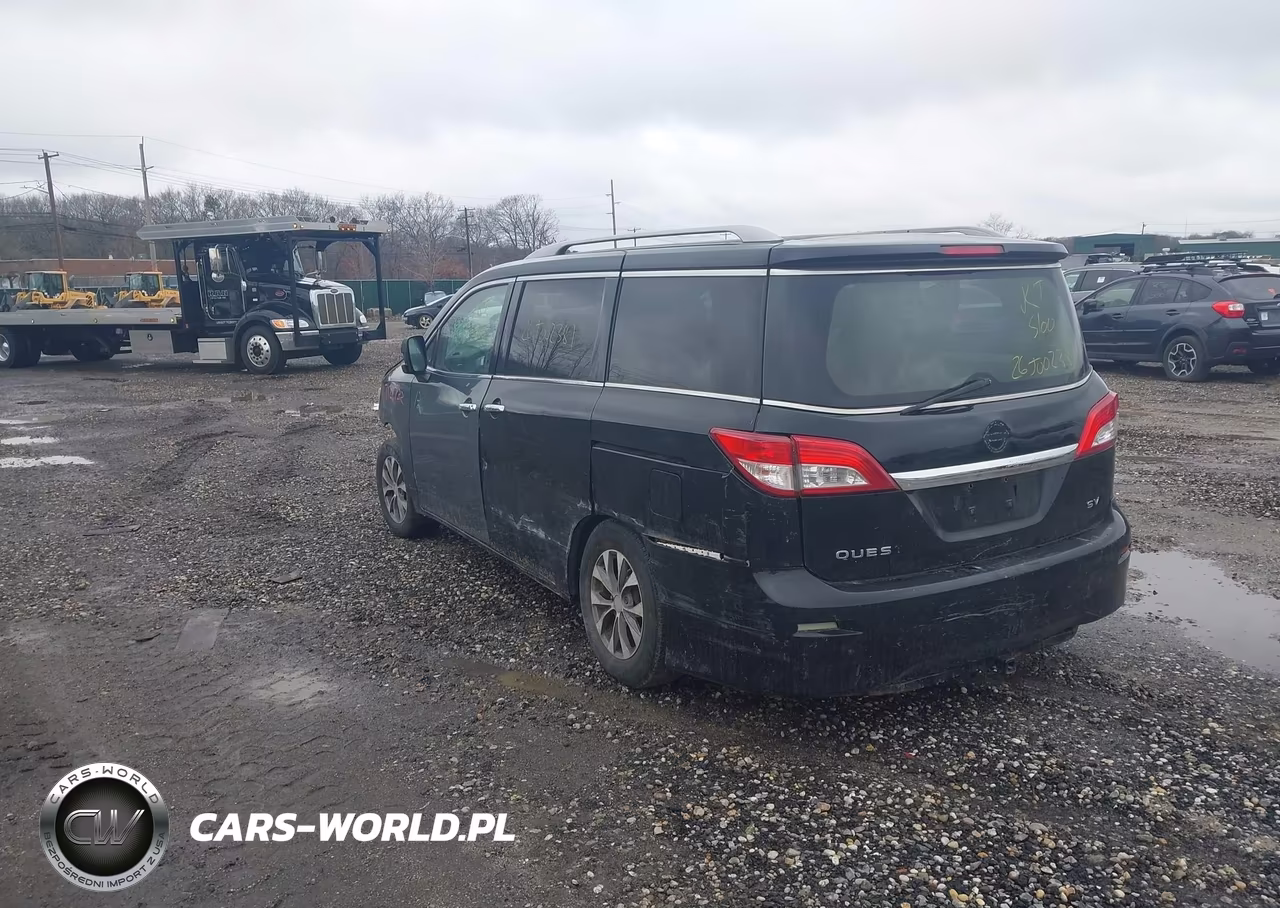 2012 Nissan Quest S VIN:JN8AE2KP7C9039782 - 3