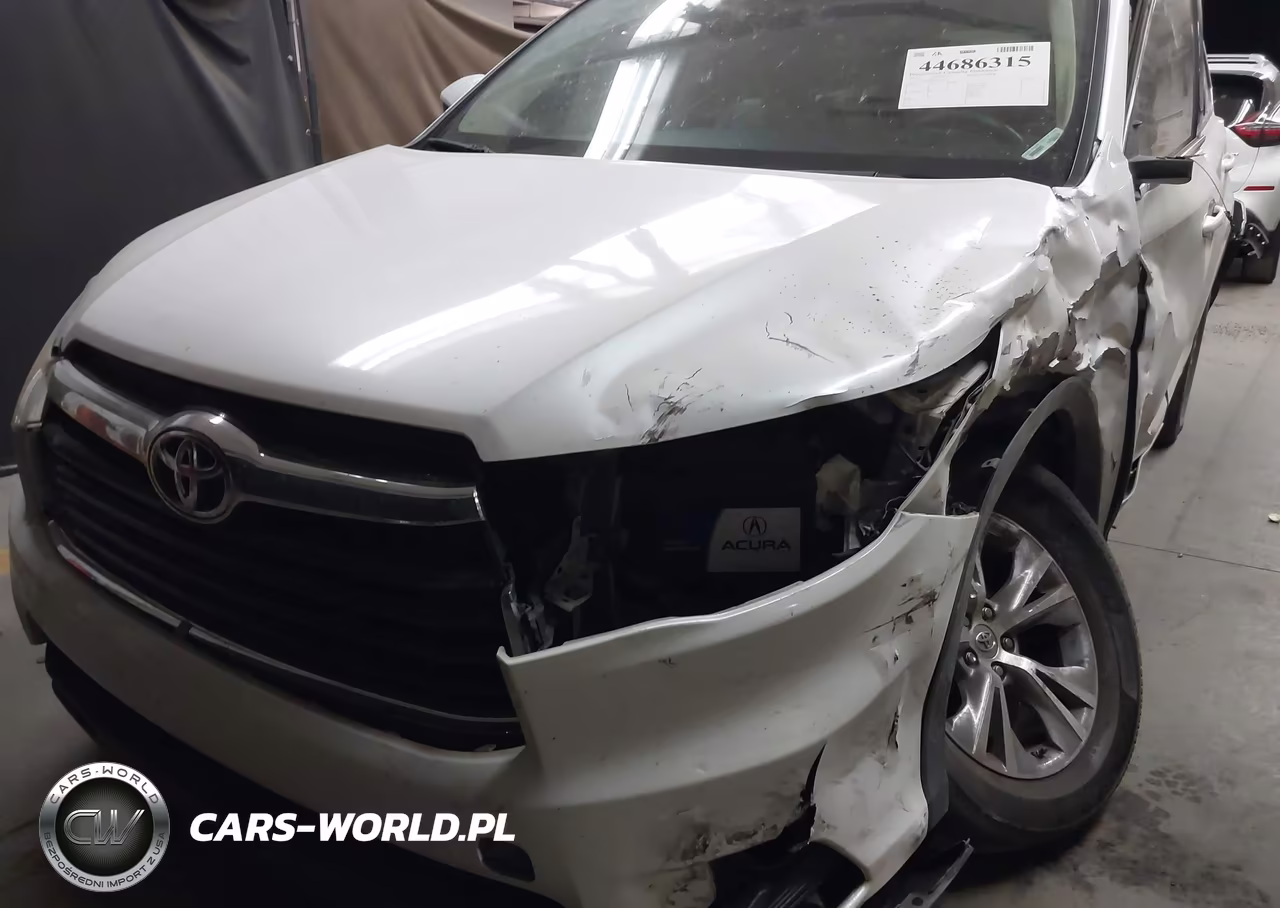 2015 Toyota Highlander Xle V6 VIN:5TDKKRFH4FS116313 - 6