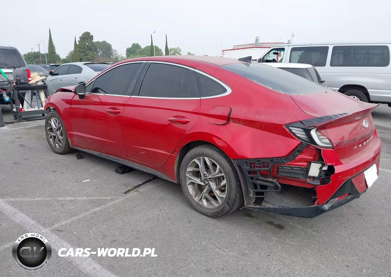 2020 Hyundai Sonata Sel VIN:5NPEF4JA0LH034708 - 3