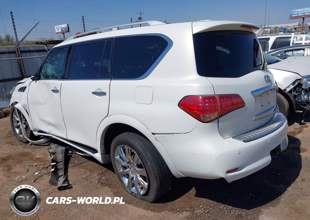 2013 Infiniti Qx56 VIN:JN8AZ2ND1D9750045 - 3