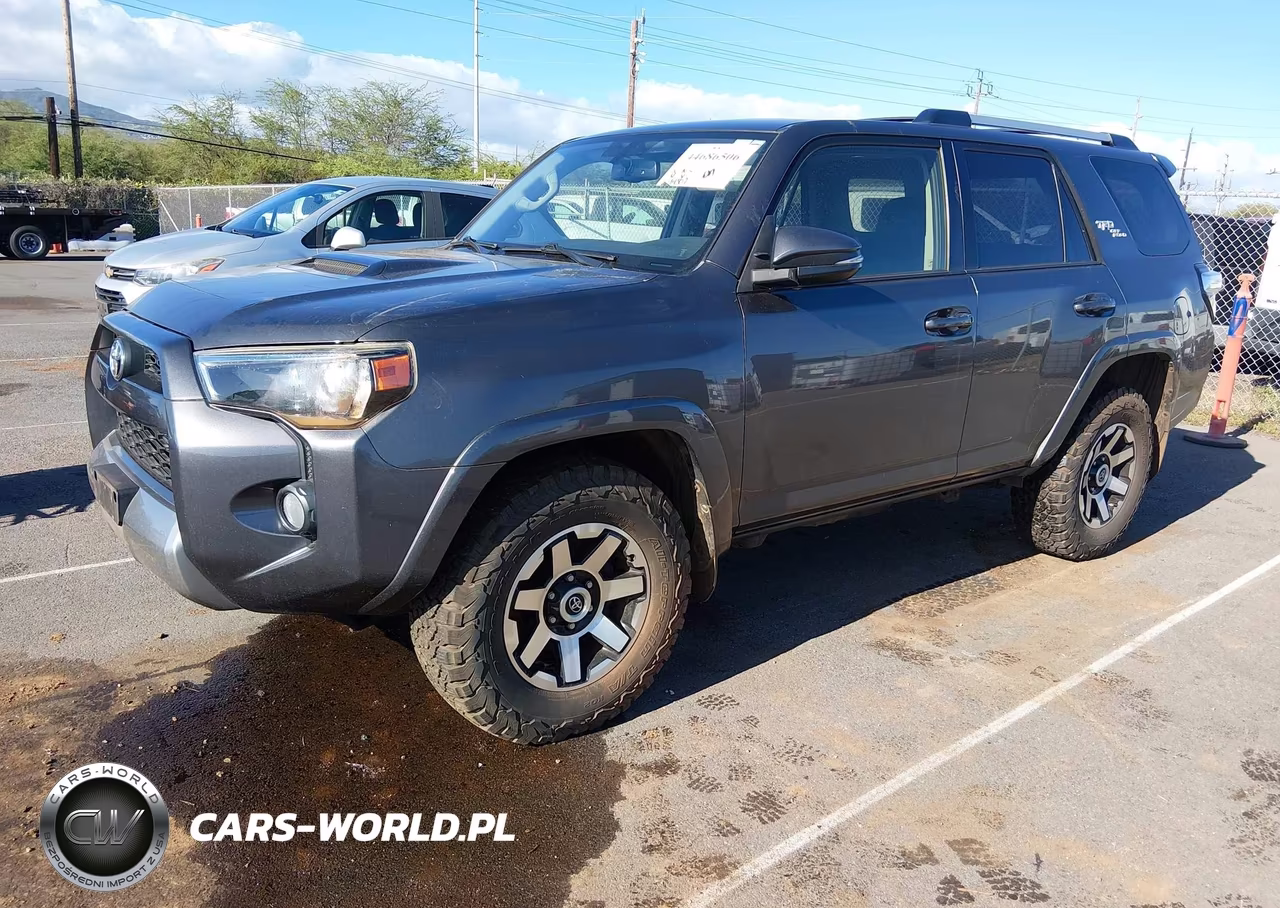 2018 Toyota 4Runner Trd Off Road Premium VIN:JTEBU5JRXJ5490261 - 2