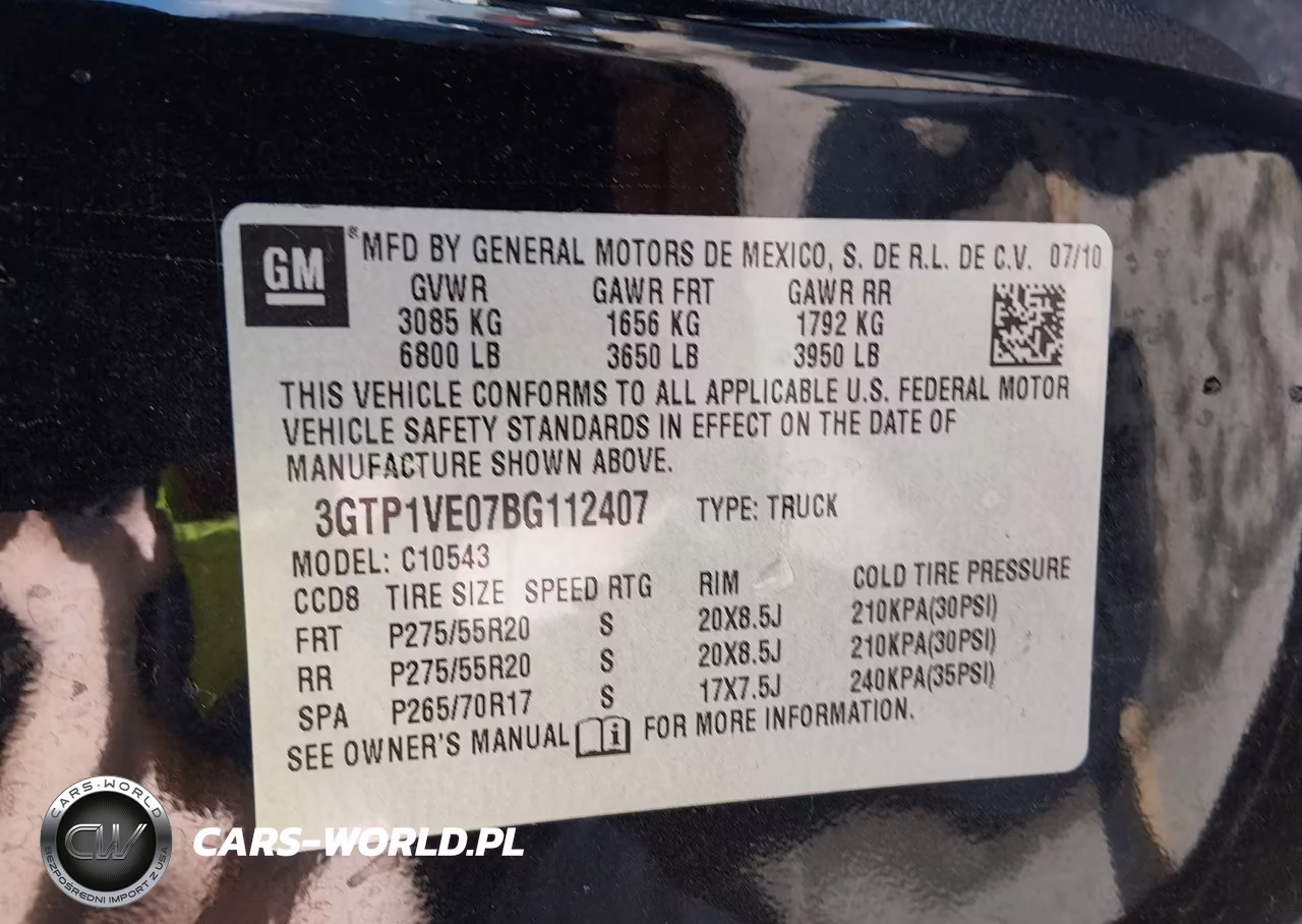 2011 GMC Sierra 1500 Sle VIN:3GTP1VE07BG112407 - 9