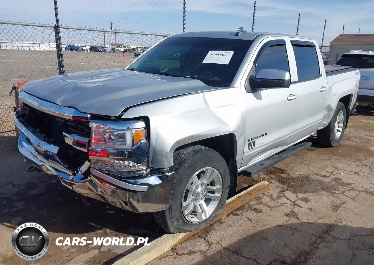 2016 Chevrolet Silverado 1500 1Lt VIN:3GCUKREC8GG145456 - 2