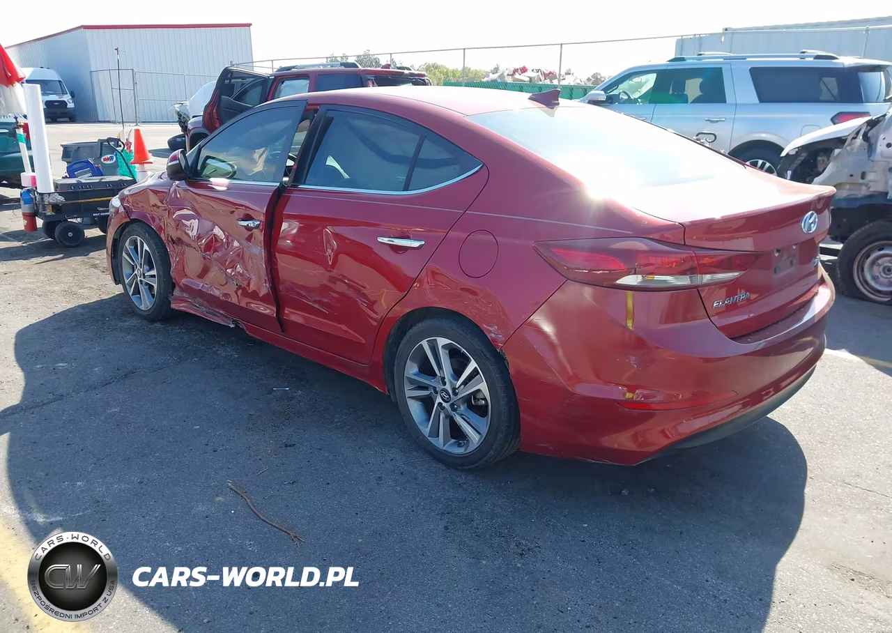2017 Hyundai Elantra Limited VIN:KMHD84LF3HU285407 - 3