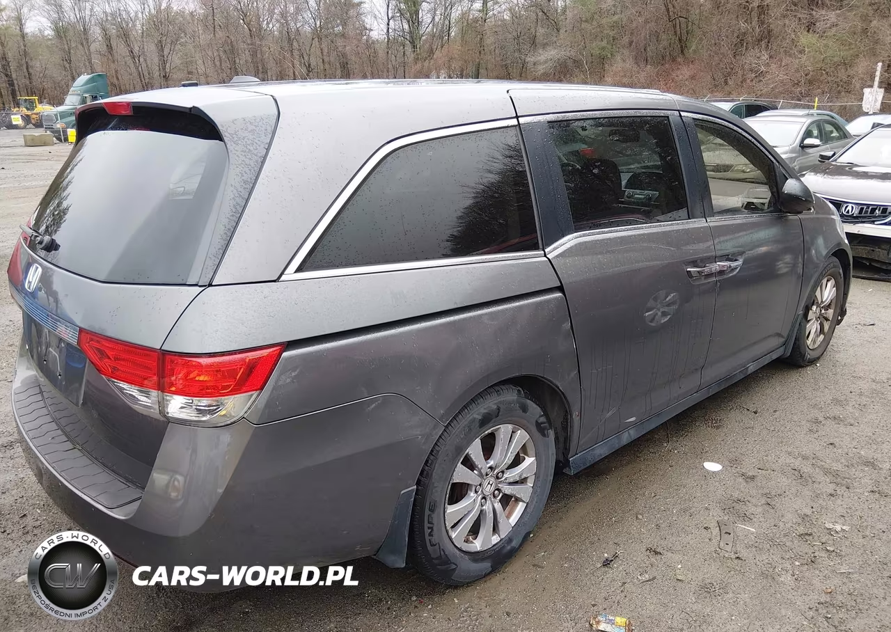 2014 Honda Odyssey Ex-L VIN:5FNRL5H64EB053877 - 4