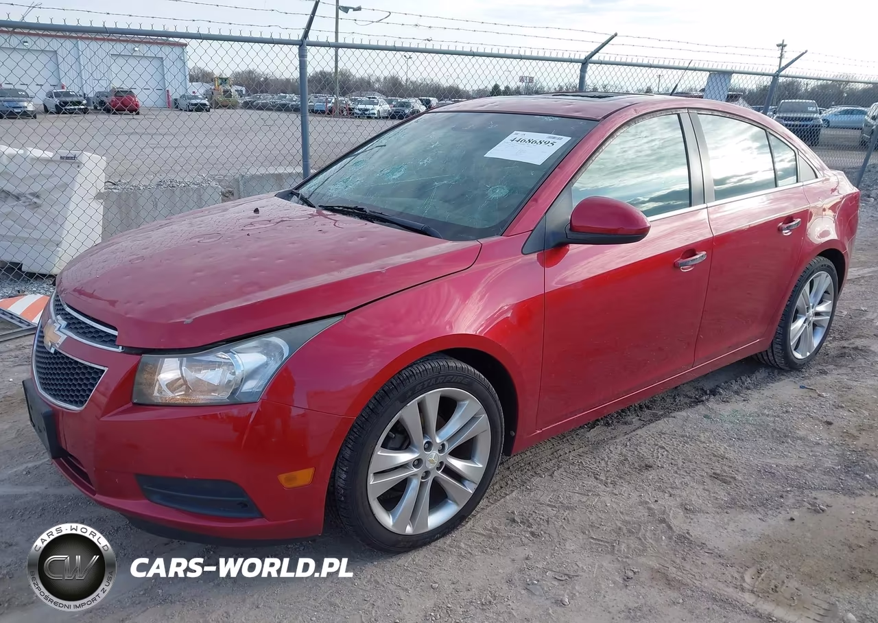 2011 Chevrolet Cruze Ltz VIN:1G1PH5S98B7138968 - 2