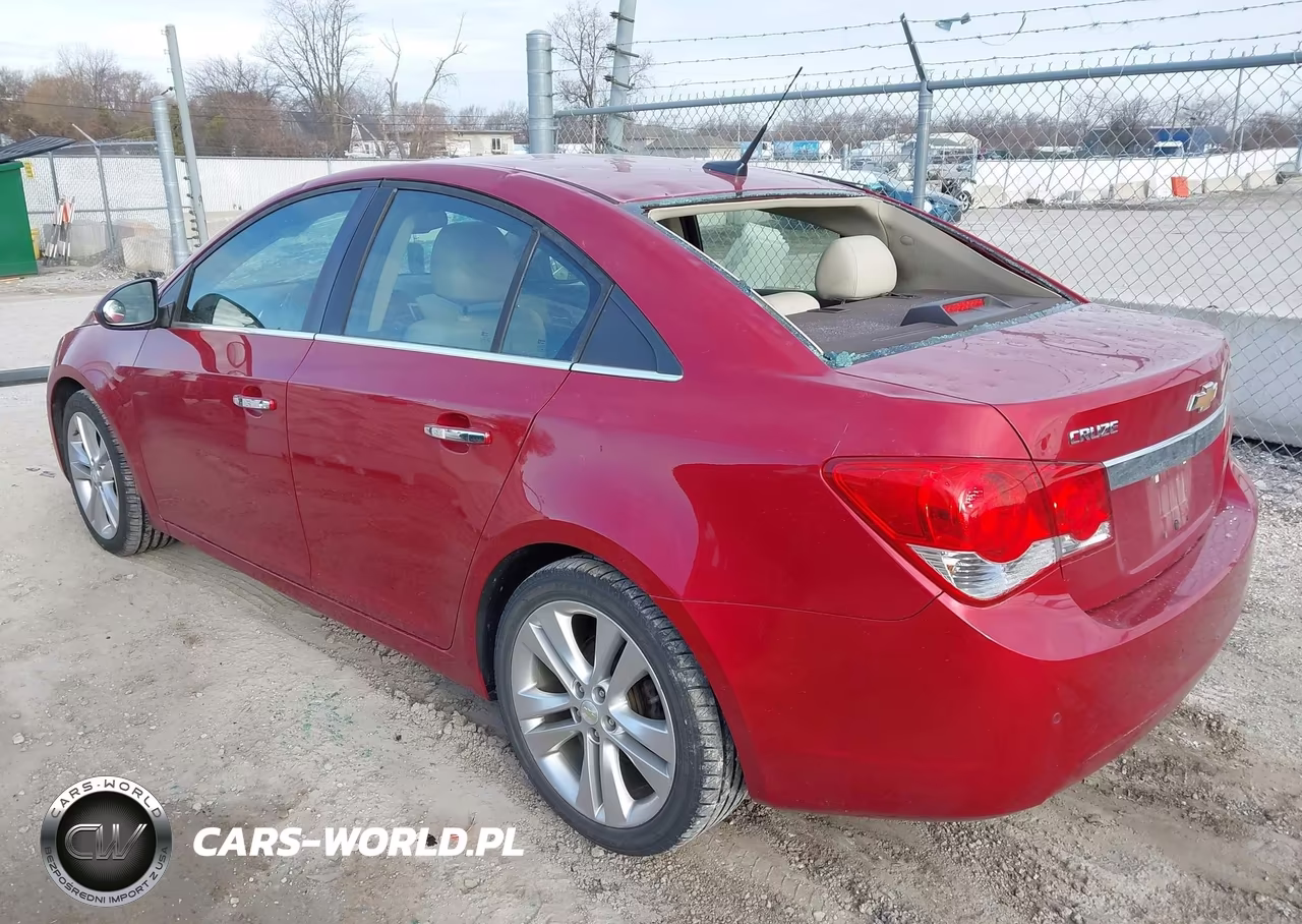 2011 Chevrolet Cruze Ltz VIN:1G1PH5S98B7138968 - 3