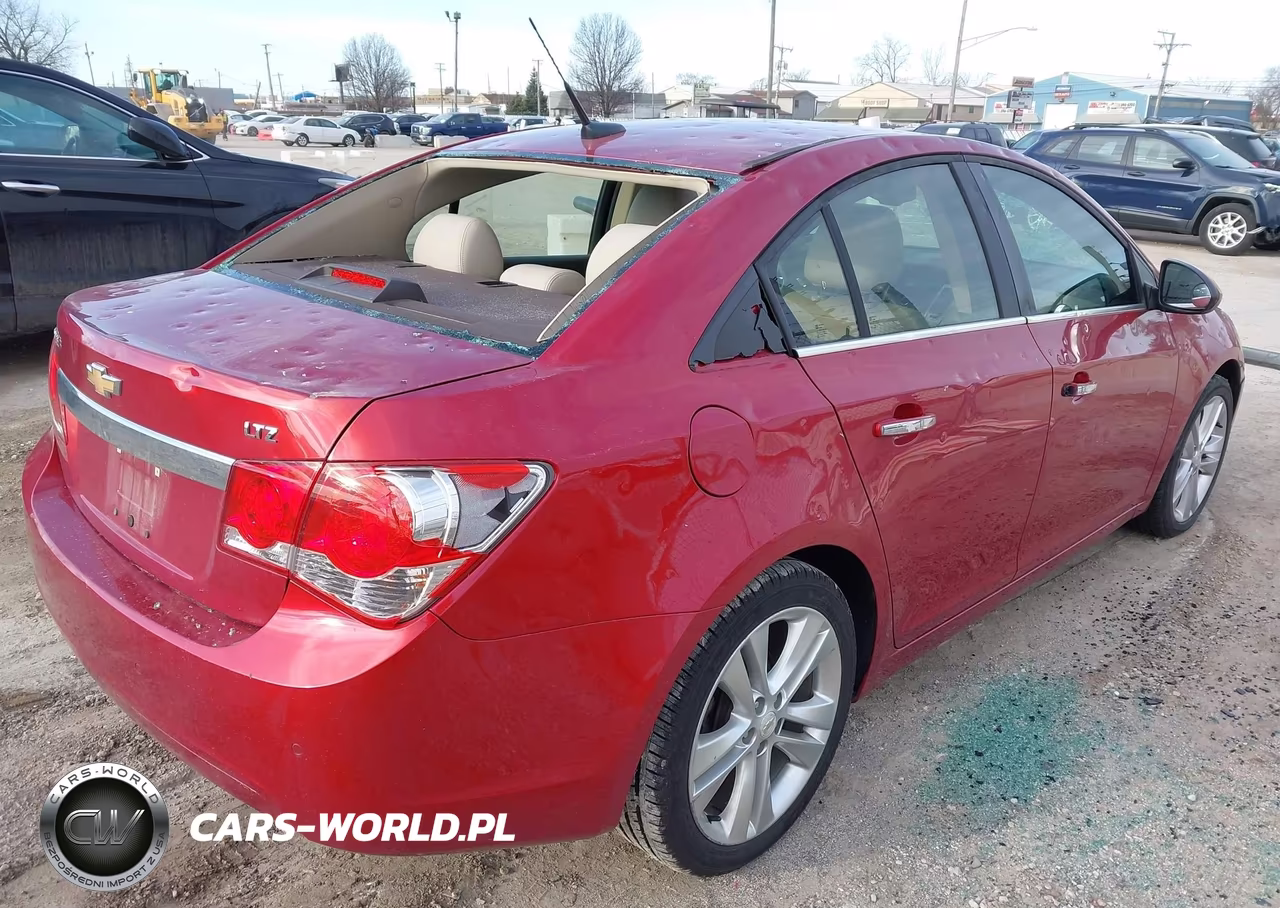 2011 Chevrolet Cruze Ltz VIN:1G1PH5S98B7138968 - 4