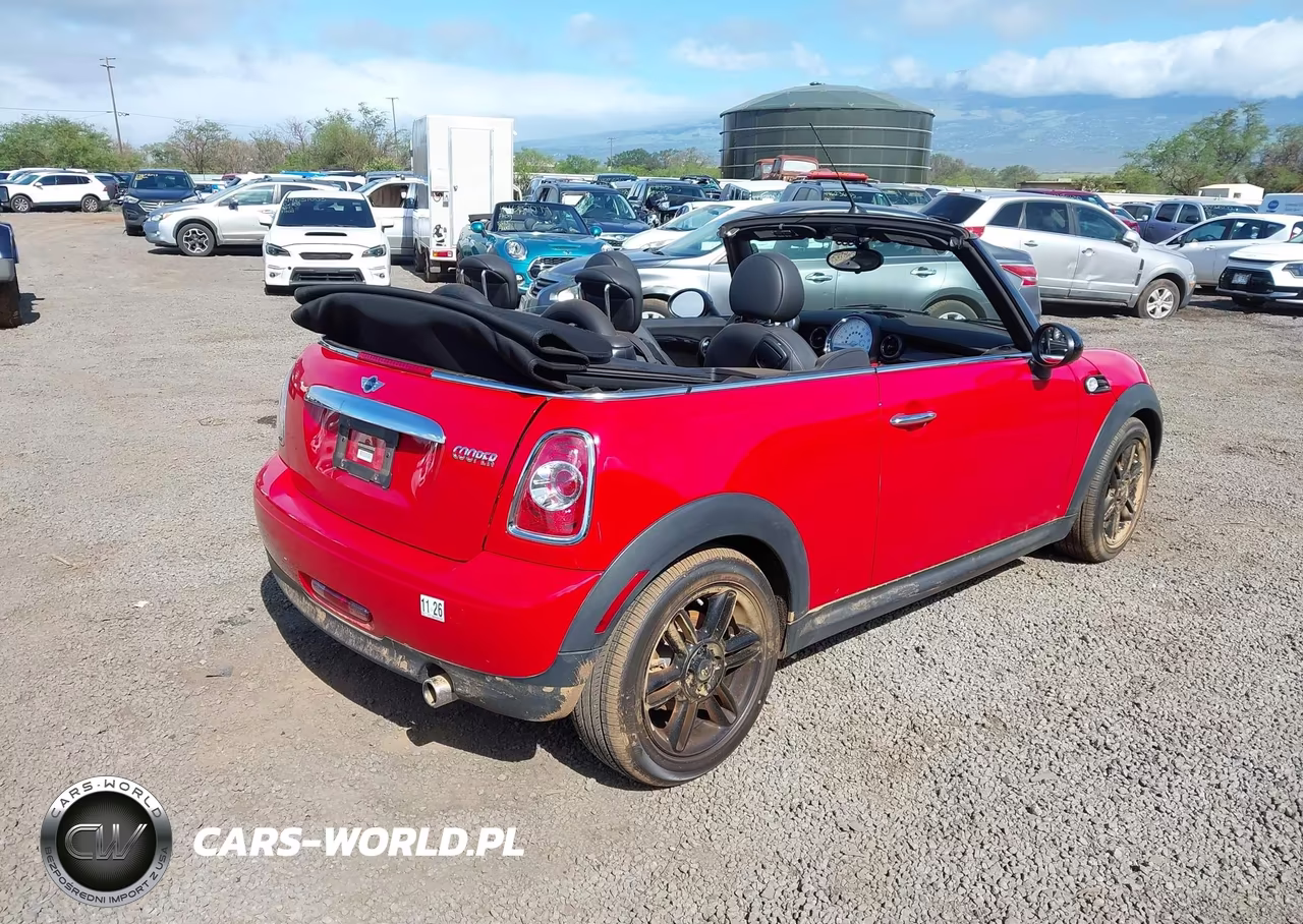 2013 Mini Convertible Cooper VIN:WMWZN3C50DT568672 - 4