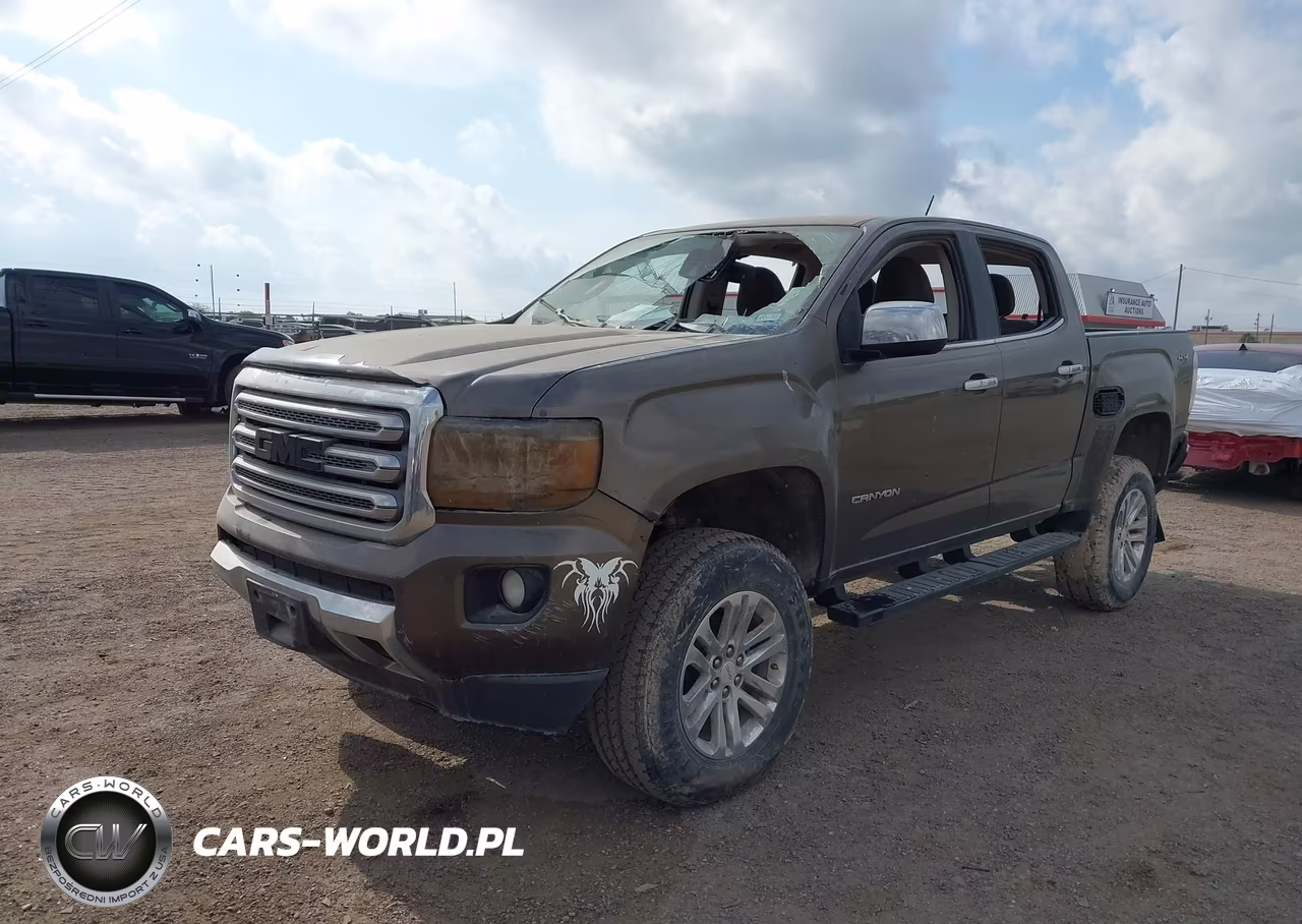 2016 GMC Canyon Slt VIN:1GTG6DE3XG1131996 - 2
