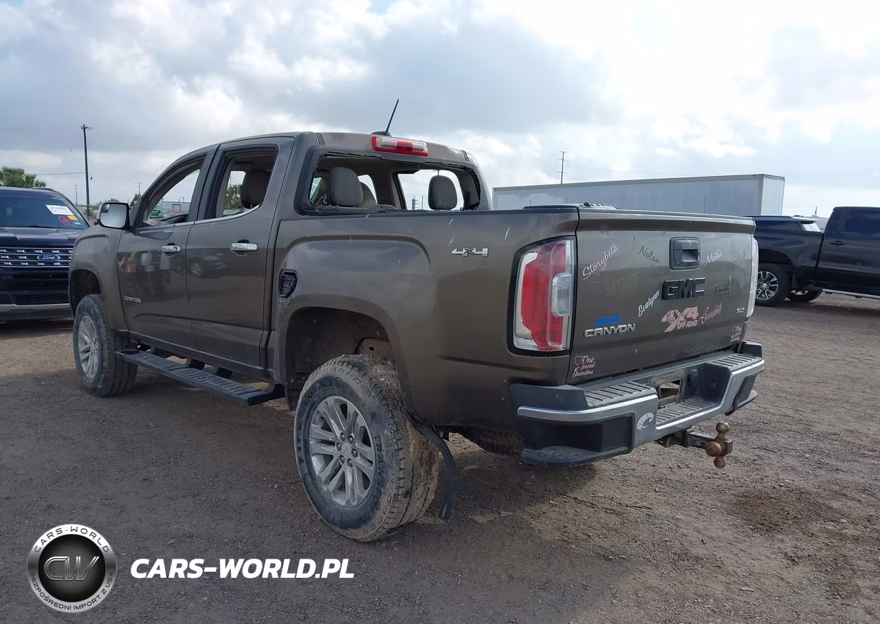 2016 GMC Canyon Slt VIN:1GTG6DE3XG1131996 - 3