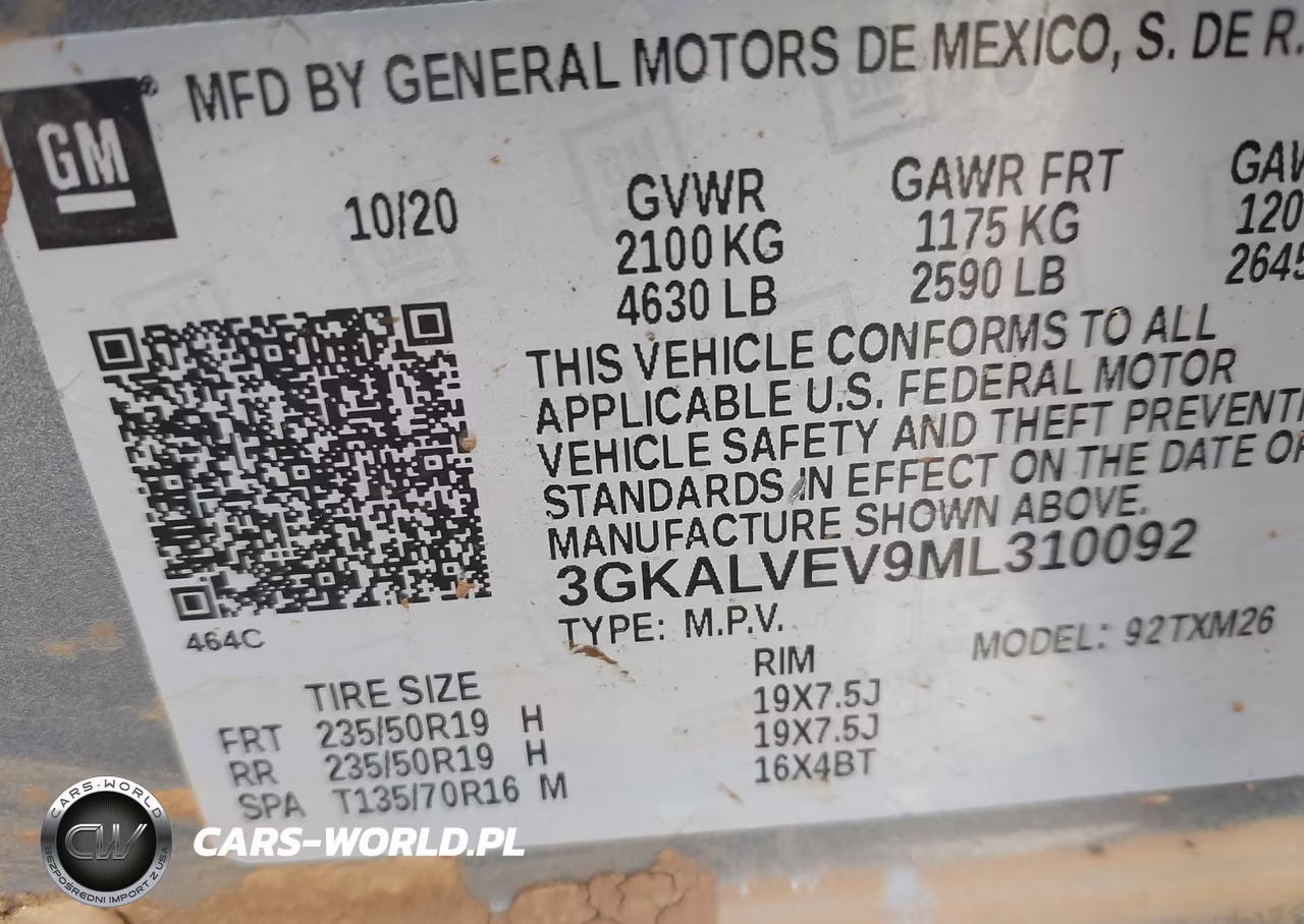 2021 GMC Terrain Awd Slt VIN:3GKALVEV9ML310092 - 9