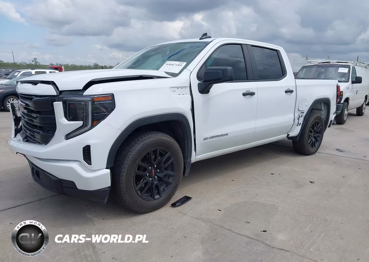 2024 GMC Sierra 1500 2Wd Short Box Pro VIN:1GTPHAEK6RZ386875 - 2