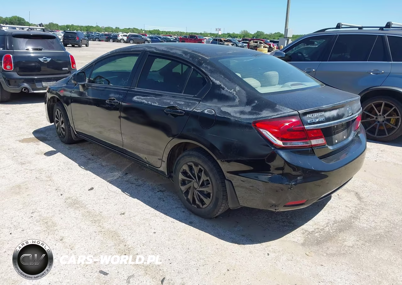 2013 Honda Civic Lx VIN:2HGFB2F56DH516742 - 3