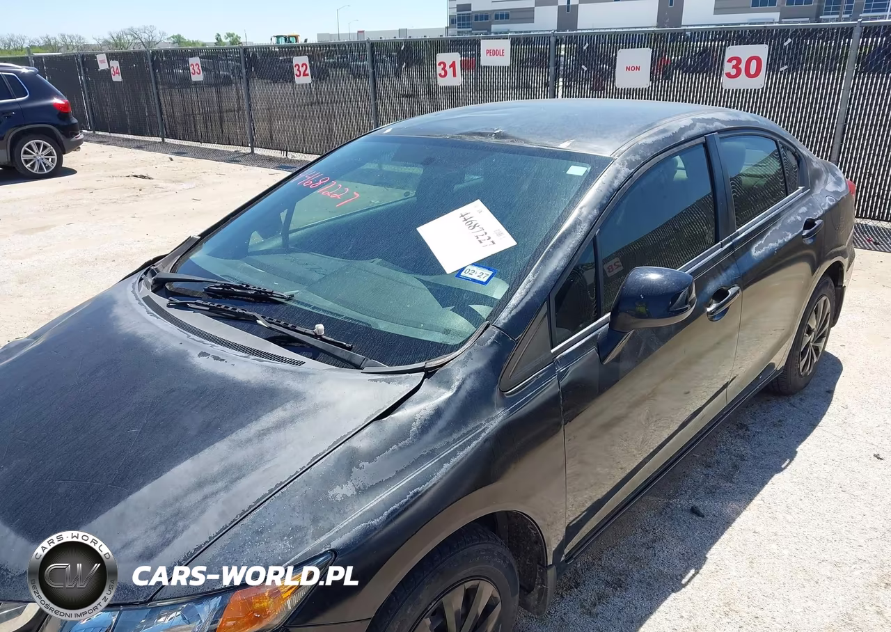 2013 Honda Civic Lx VIN:2HGFB2F56DH516742 - 6