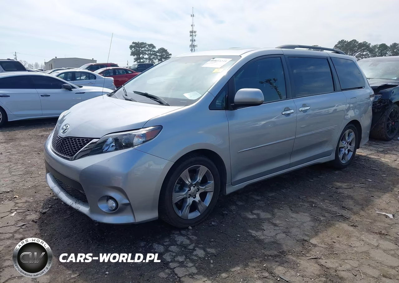 2014 Toyota Sienna Se 8 Passenger VIN:5TDXK3DC6ES419246 - 2