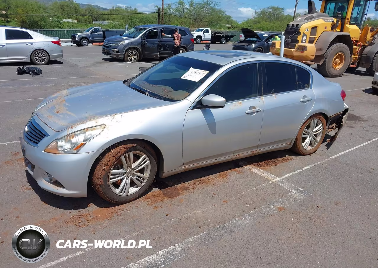 2012 Infiniti G25 Journey VIN:JN1DV6AP5CM700291 - 2