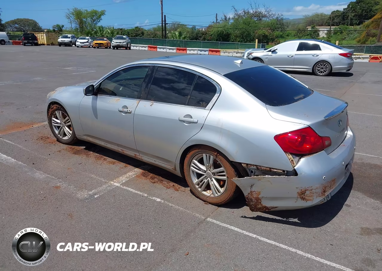 2012 Infiniti G25 Journey VIN:JN1DV6AP5CM700291 - 3