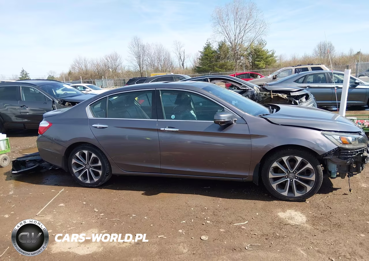 2015 Honda Accord Ex-L V-6 VIN:1HGCR3F87FA024057 - 14