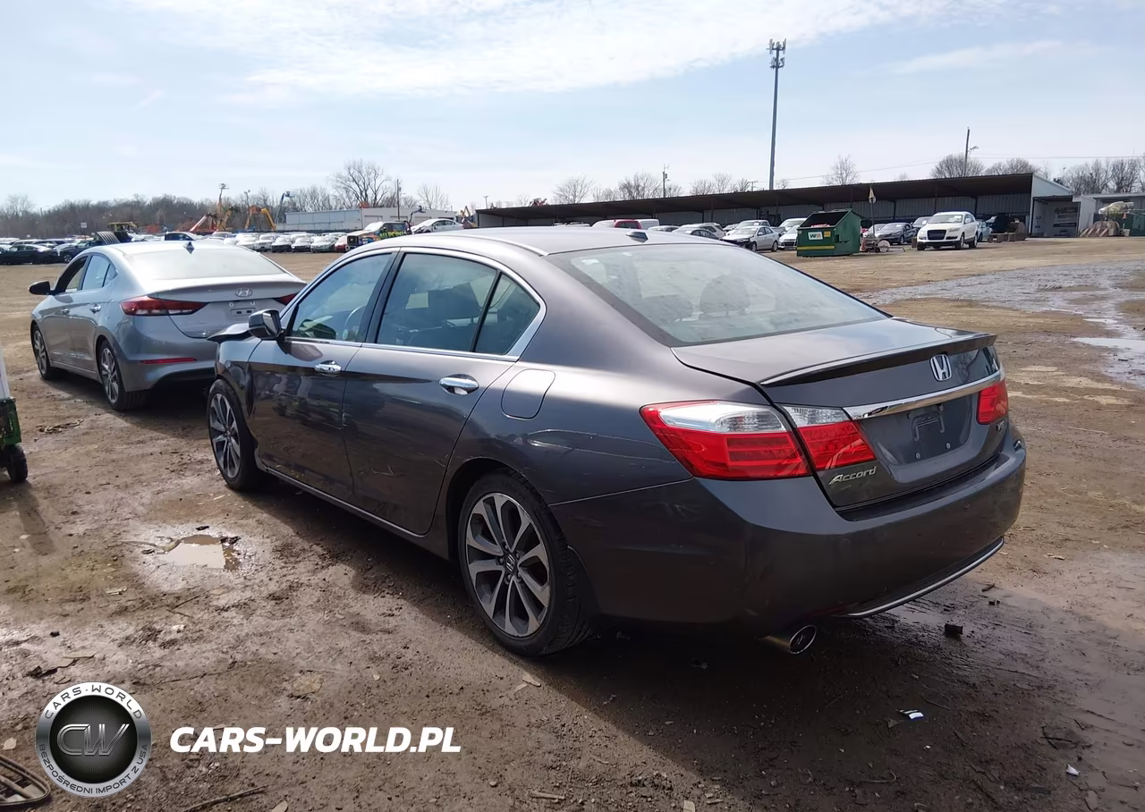 2015 Honda Accord Ex-L V-6 VIN:1HGCR3F87FA024057 - 3
