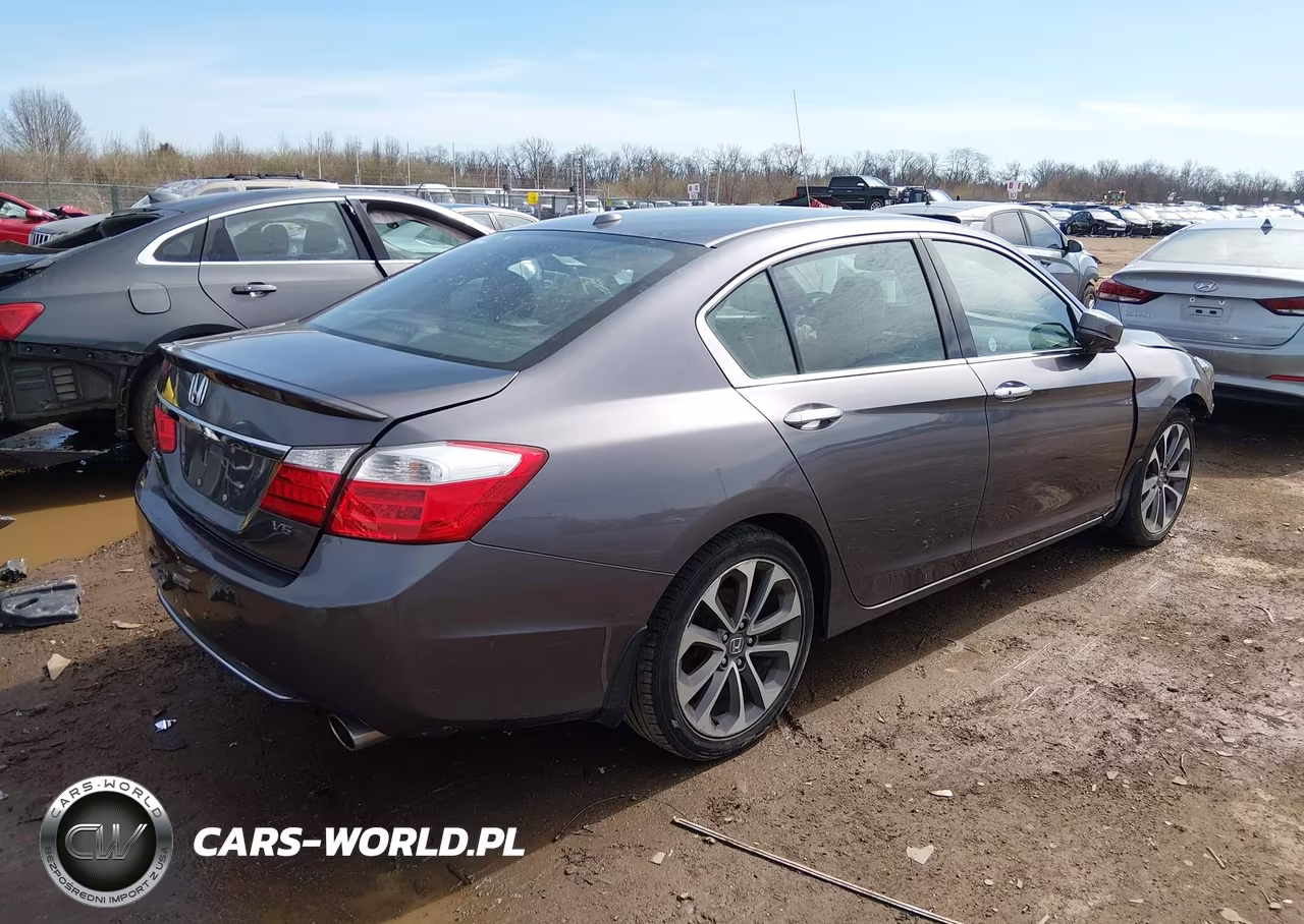 2015 Honda Accord Ex-L V-6 VIN:1HGCR3F87FA024057 - 4