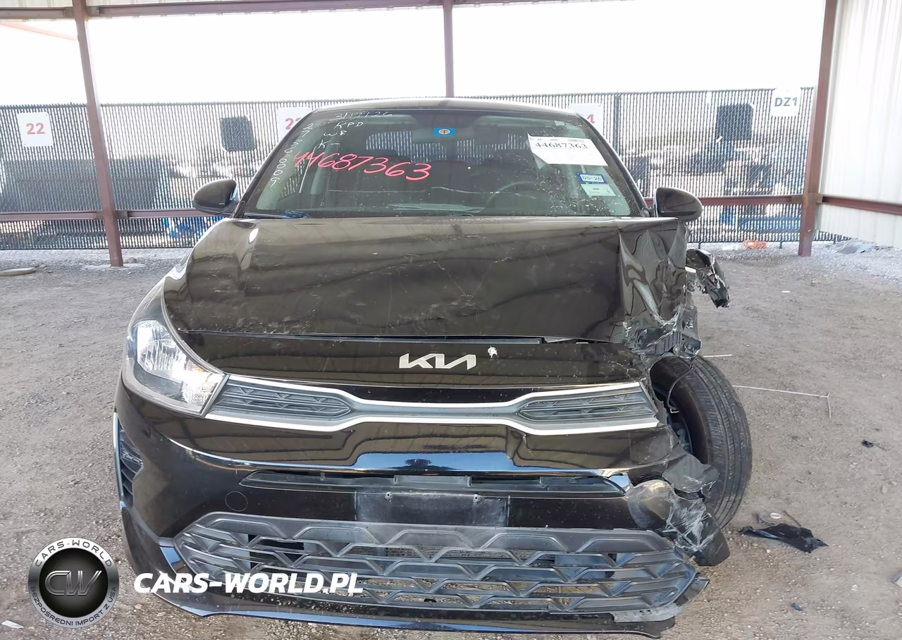 2022 Kia Rio Lx VIN:3KPA24AD4NE445248 - 11