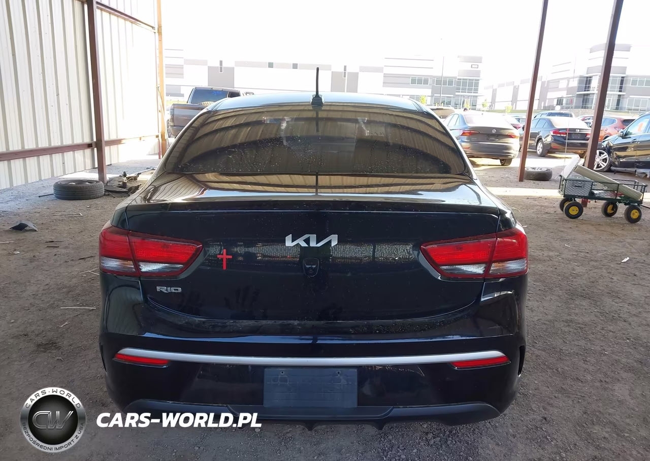 2022 Kia Rio Lx VIN:3KPA24AD4NE445248 - 15