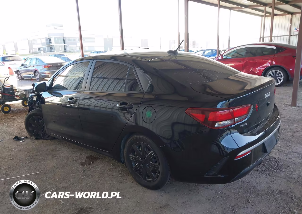 2022 Kia Rio Lx VIN:3KPA24AD4NE445248 - 3