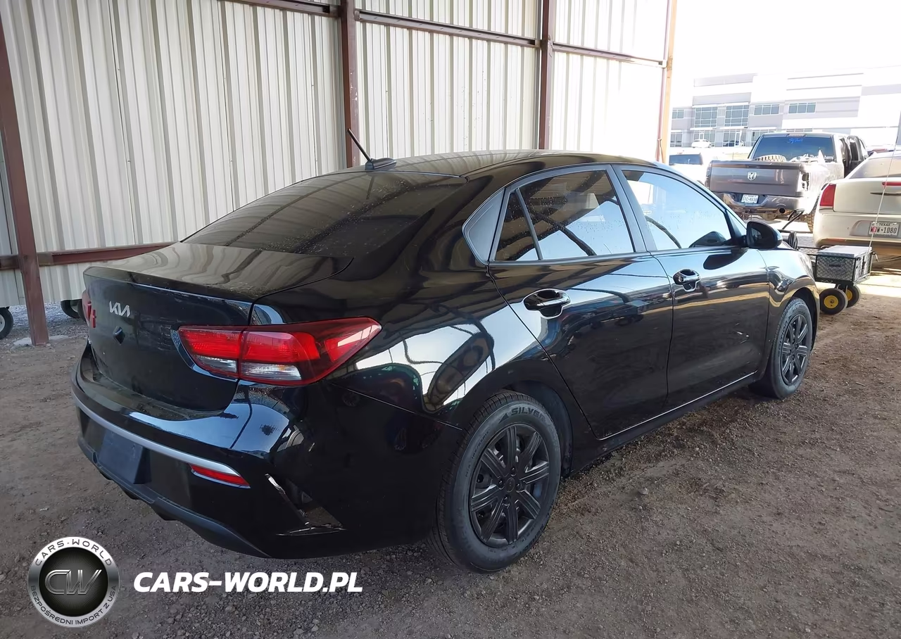 2022 Kia Rio Lx VIN:3KPA24AD4NE445248 - 4