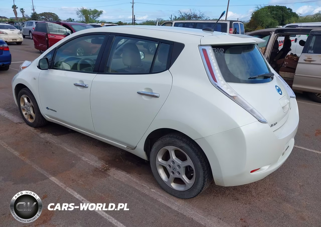 2012 Nissan Leaf Sl VIN:JN1AZ0CP4CT026514 - 3