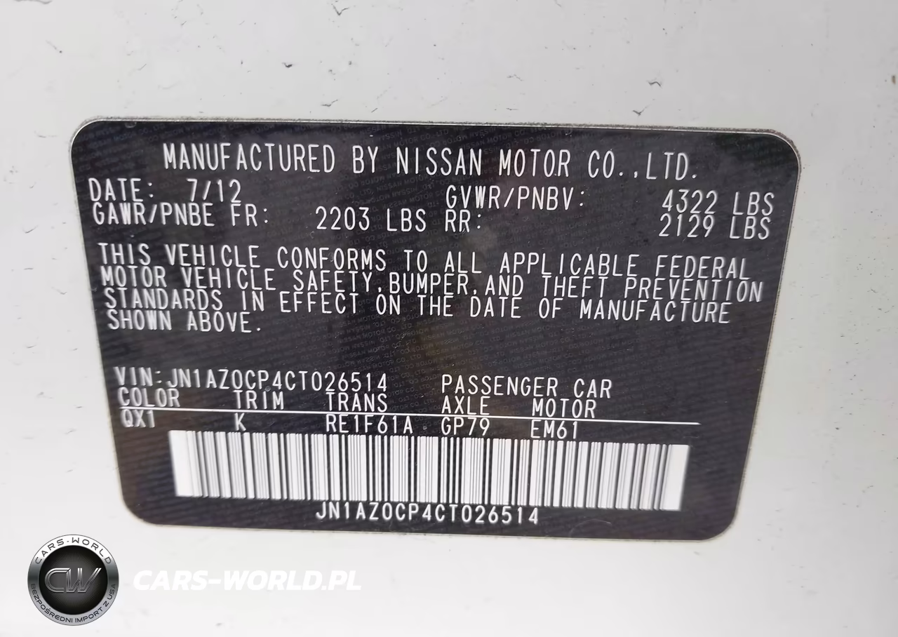 2012 Nissan Leaf Sl VIN:JN1AZ0CP4CT026514 - 9
