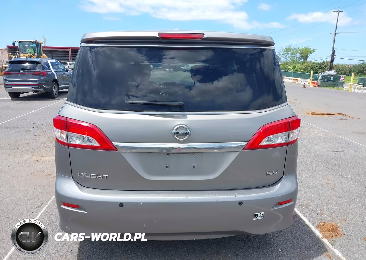 2012 Nissan Quest Sv VIN:JN8AE2KP9C9036771 - 15