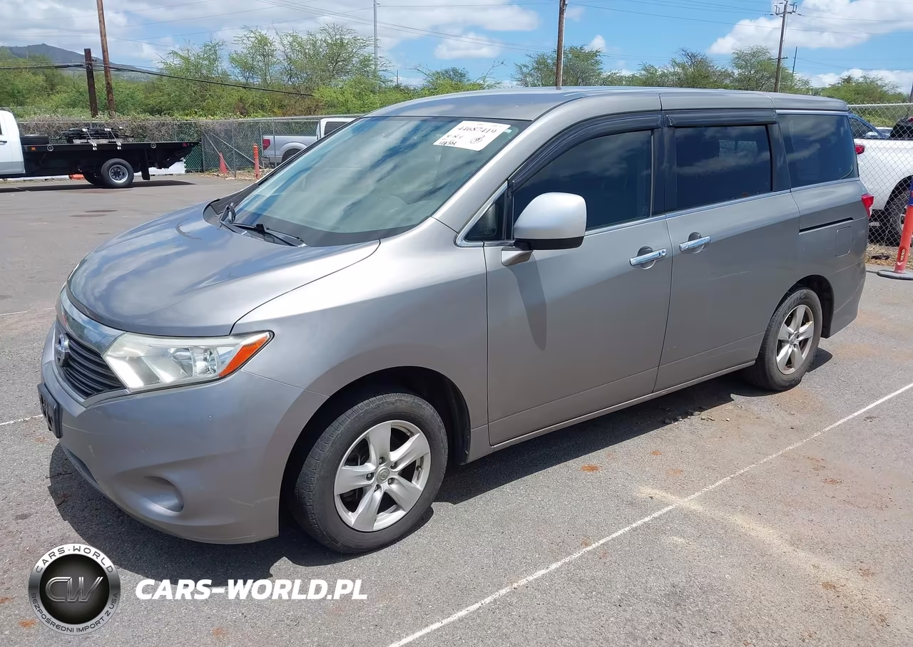 2012 Nissan Quest Sv VIN:JN8AE2KP9C9036771 - 2