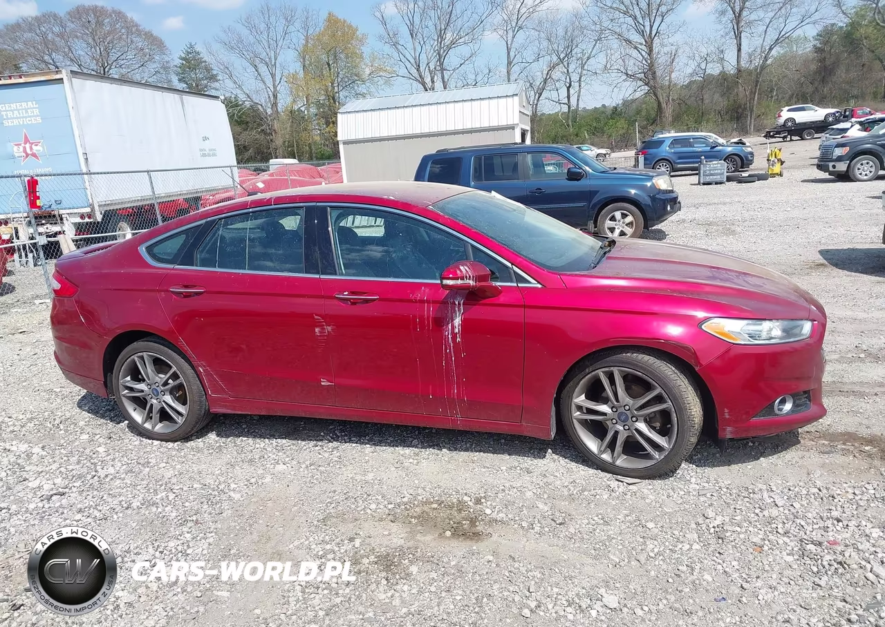 2013 Ford Fusion Titanium VIN:3FA6P0K9XDR383488 - 13