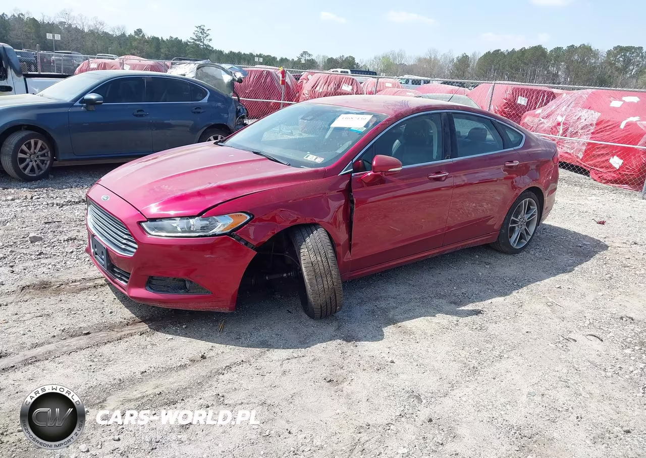 2013 Ford Fusion Titanium VIN:3FA6P0K9XDR383488 - 2