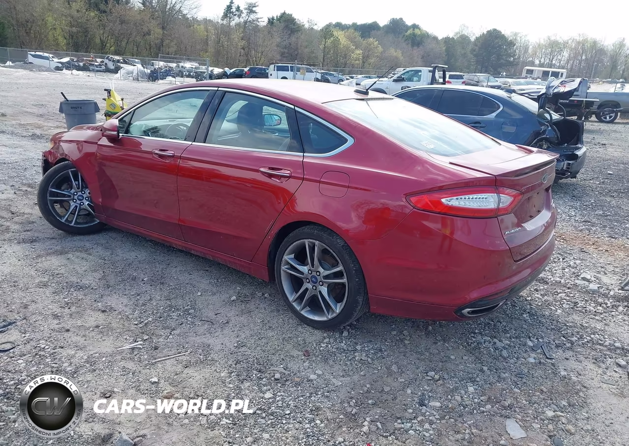 2013 Ford Fusion Titanium VIN:3FA6P0K9XDR383488 - 3