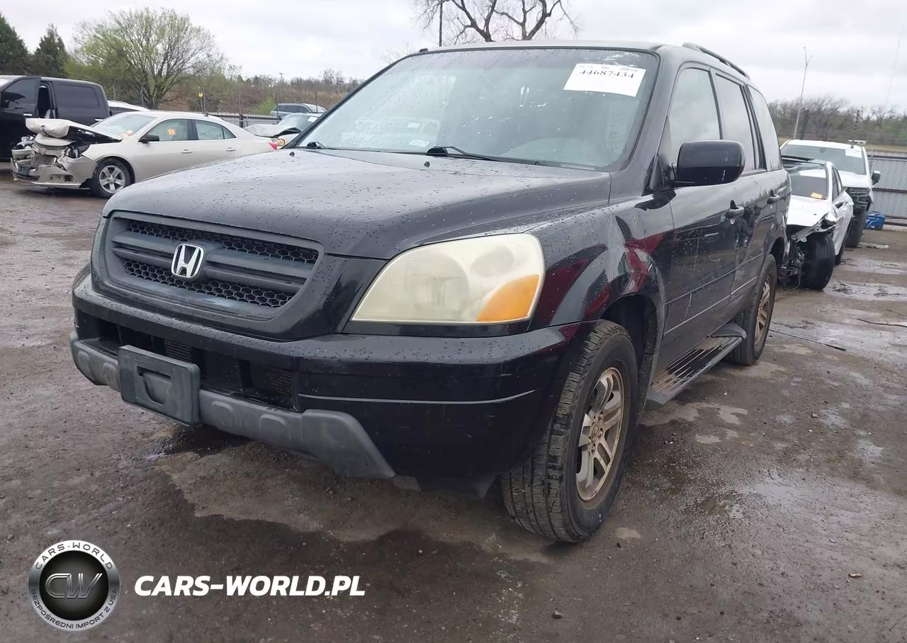 2004 Honda Pilot Ex-L VIN:2HKYF18504H562948 - 2