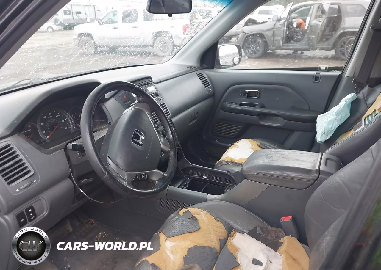 2004 Honda Pilot Ex-L VIN:2HKYF18504H562948 - 5