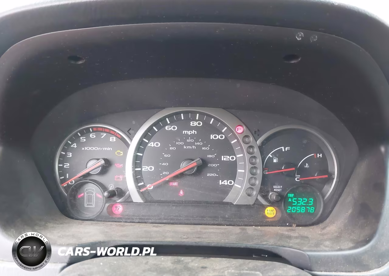 2004 Honda Pilot Ex-L VIN:2HKYF18504H562948 - 7