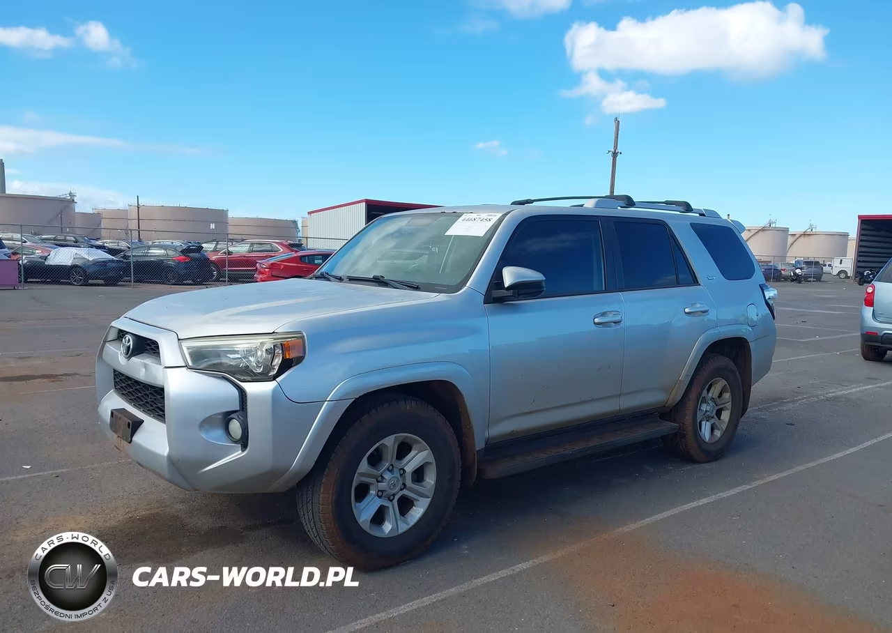 2016 Toyota 4Runner Sr5 VIN:JTEZU5JR5G5133822 - 2